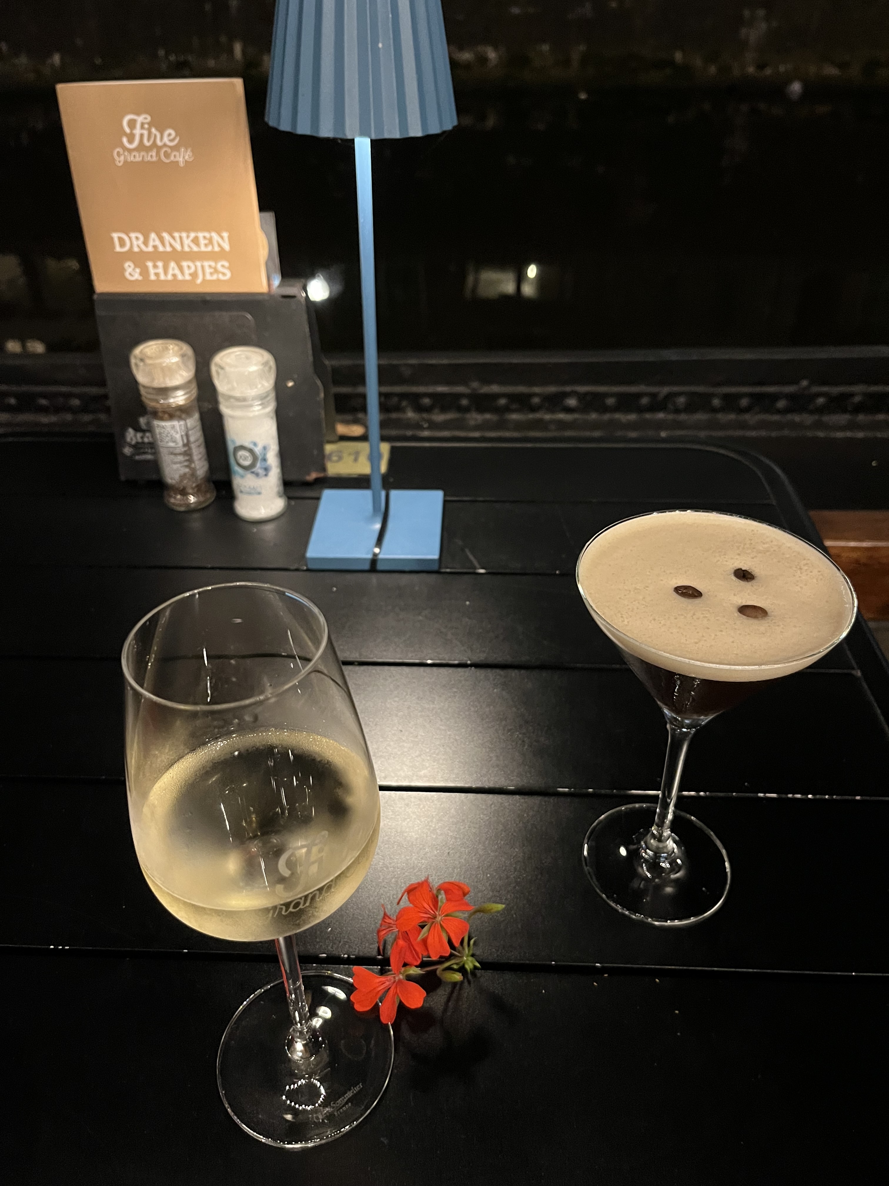Wine and Espresso martini